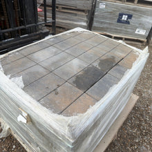 Load image into Gallery viewer, River Rock Grana Paver Pallets 6x12 Victorian – Landscape Edging Pavers Calgary