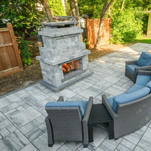 Load image into Gallery viewer, CALIBER STONE FIREPLACE BARKMAN