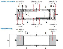 Load image into Gallery viewer, RECESSED RECTANGULAR GAS FIRE PIT