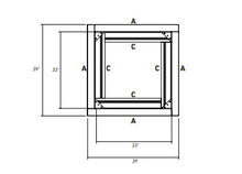 Load image into Gallery viewer, RECESSED WOOD FIRE PIT