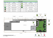 Load image into Gallery viewer, 2D Landscape Design Plan