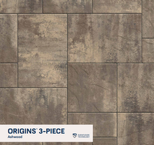 Load image into Gallery viewer, Tile pattern with 'Origins 3-Piece Ashwood' label and Durafusion Technology logo.