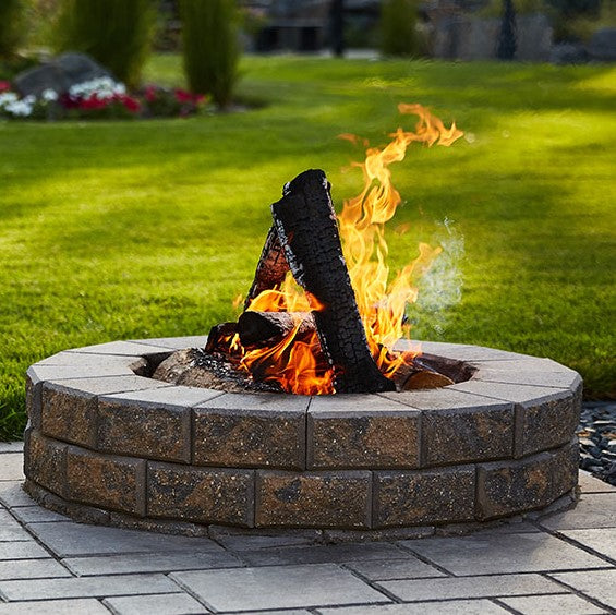 Barkman Stackstone Fire Pit Calgary -sierra Gray - Direct Landscape 