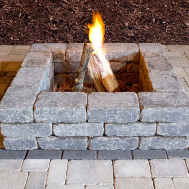 Quarry Stone Fite Pit Charcoal