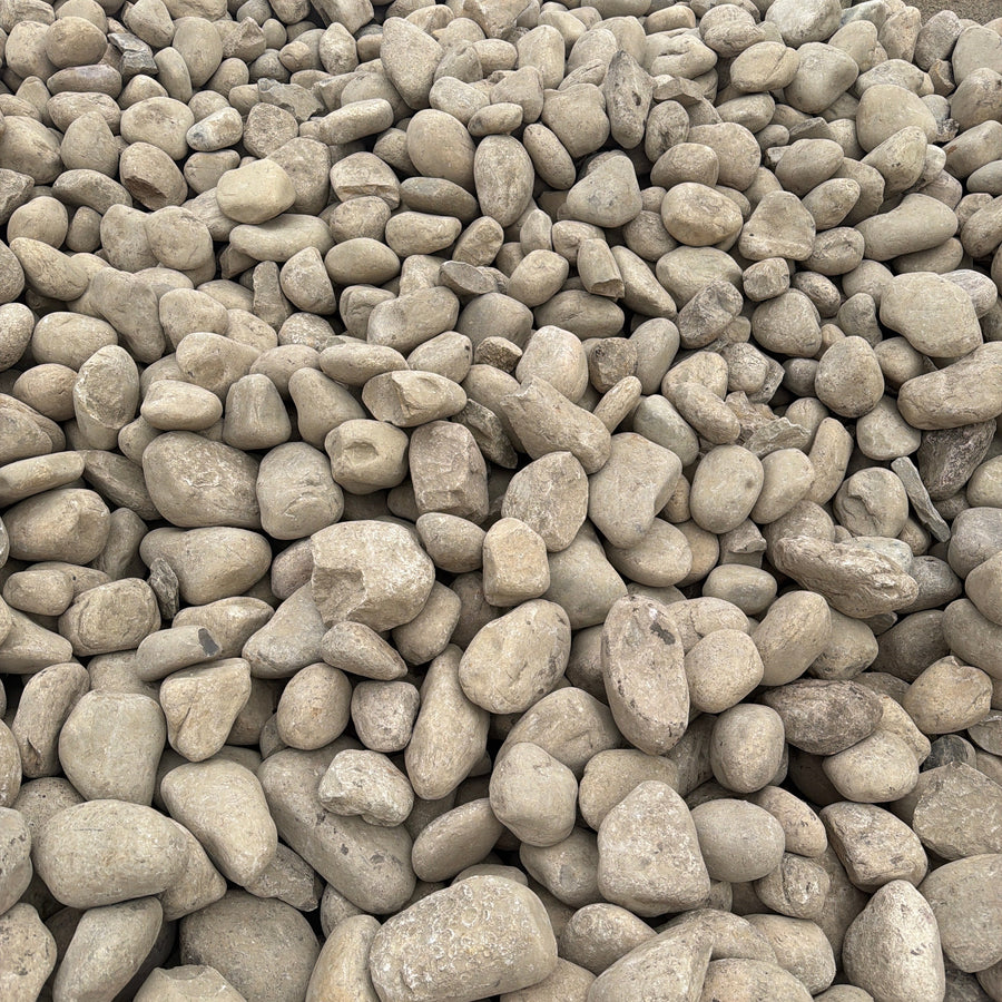 4-8 River Rock  – Loose Bulk Delivery