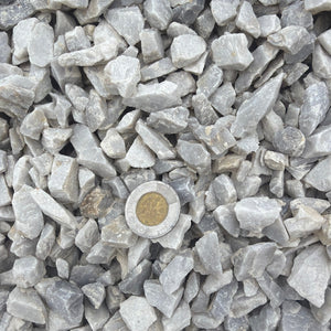 20mm Quartz White Rock Calgary | Bulk Delivery & Decorative Rock
