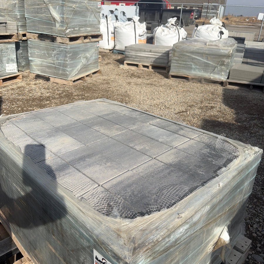 Clearance Pallets River Rock Grana Pavers 6x12 Tofino Gray / Limited Stock / Spring Super Sale