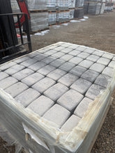 Load image into Gallery viewer, Cobble Pavers Pallet 4.5x7 Tofino Gray – Concrete Patio Stones Calgary
