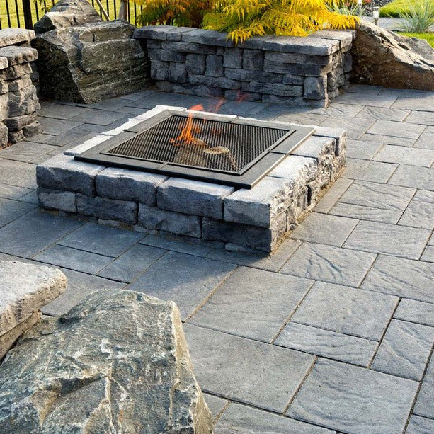 Barkman Rosetta® Dimensional Fire Pit Kit with Liner – Textured