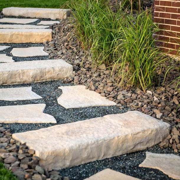 Steps Dim Barkman Rosetta® Dimensional Concrete Steps – Textured Landscape Stair ...