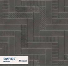 Load image into Gallery viewer, Dark gray patterned tile with 'Empire' branding and 'Durafusion Technology' logo.
