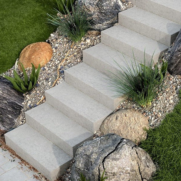 Step Installation Shop Barkman Keystone Linear™ Concrete Steps – Durable Landscape Stair Units ...