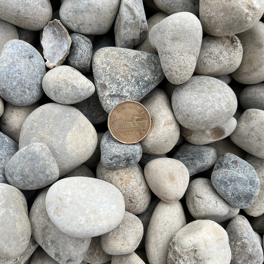 40mm Wash Round Rock – 1 Yard Bulk Bag