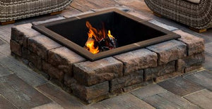 ROSETTA DIMENSIONAL FIRE PIT KIT COMPLETE (W/LINER)