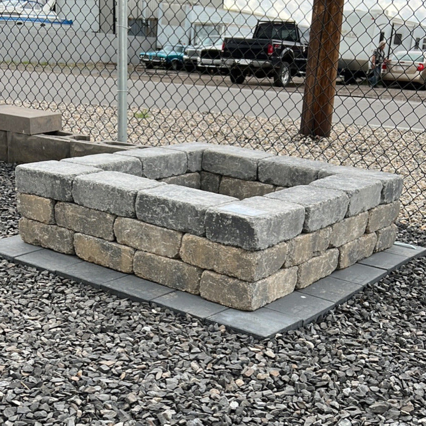Barkman Quarry Stone Fire Pit Kit (No Spark Arrestor) – Concrete ...
