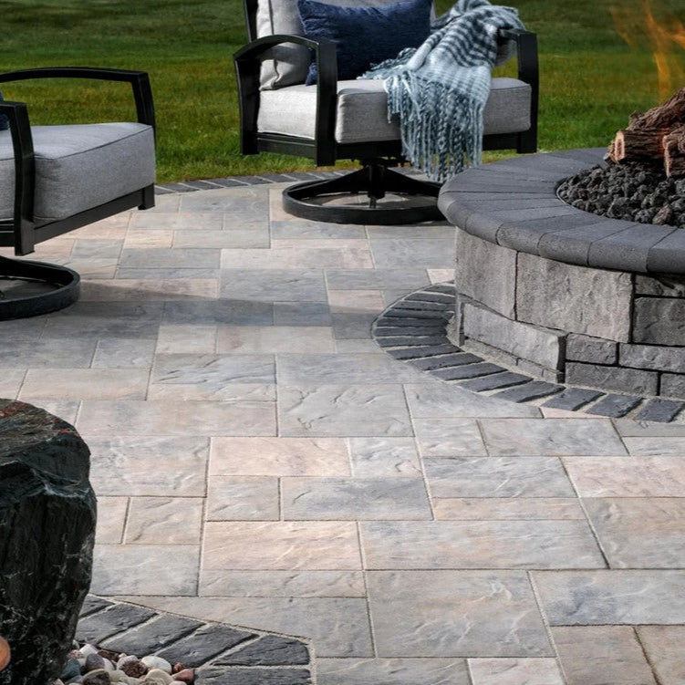 Belgard Origins® 12 3-Piece Paver System – Textured Concrete